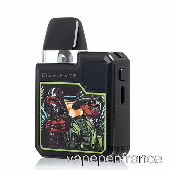 Geek Vape Digi Q Pod Système Guerrier Stylo Vape Noir